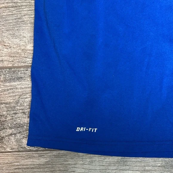 Nike Blue Short Sleeve Dri-FIT Tee - Picture 3 of 6